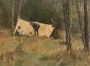 Tom roberts The Artist Camp oil